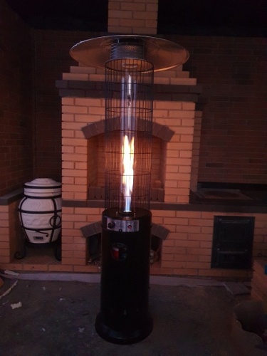 Уличный газовый обогреватель WWT 13D pro Black