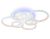 Потолочная светодиодная люстра Ambrella light Acrylica Original FA9528