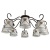 Потолочная люстра Arte Lamp 72 A5495PL-8BR