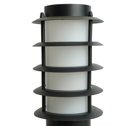 Светильник садово-парковый Feron DH046-B, Техно на стену, 18W E27 230V, черный 51526