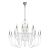 Подвесная люстра iLamp Lady 88003-10+5 WH Подвесная люстра iLamp Lady 88003-10+5 WH