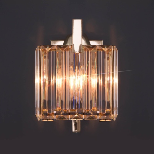 Бра Eurosvet April 10126/1 золото/прозрачный хрусталь Strotskis