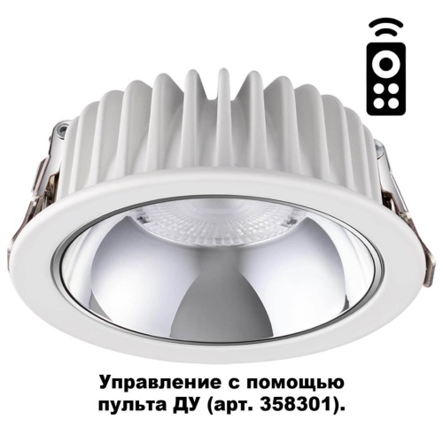Встраиваемый светодиодный светильник Novotech Spot Mars 358300 Встраиваемый светодиодный светильник Novotech Spot Mars 358300