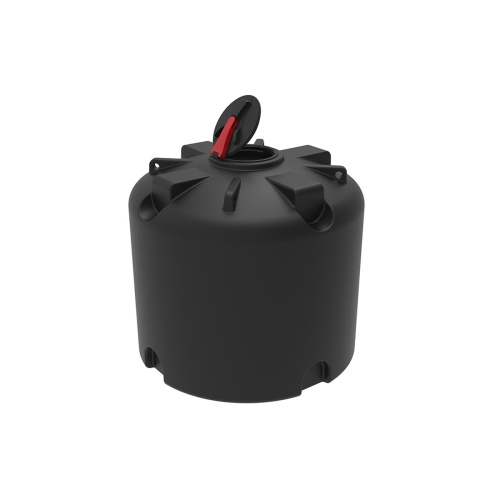 Емкость TR 3000 л с откидной крышкой черная Емкость TR 3000 л с откидной крышкой черная