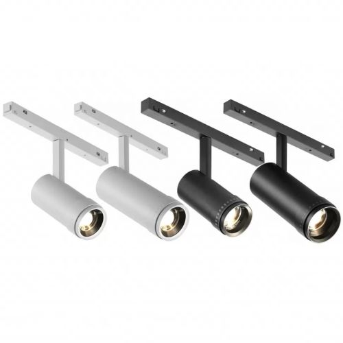 Трековый светодиодный светильник iLedex Technical Vision ZOOM 4822-020-D47-10W-10/60DG-4000K-BK