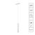 Трековый светодиодный светильник Arte Lamp Rapid A2959PL-1WH