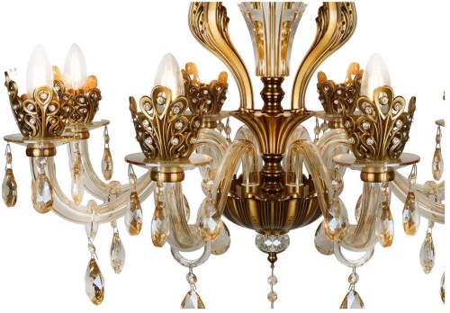 Подвесная люстра iLamp Asia 61078-8 BR