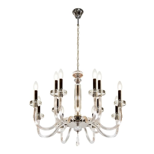 Подвесная люстра iLamp Vibe P9474-8+4 Nickel