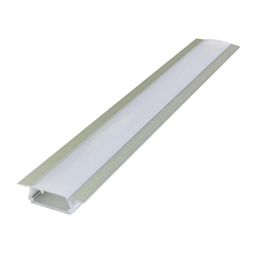 Профиль встраиваемый с рассеивателем серебро 2м. Apeyron 08-02