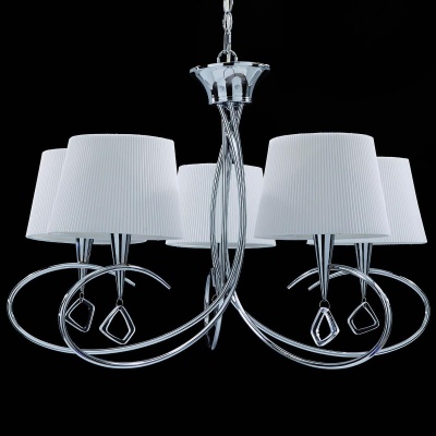 Подвесная люстра Mantra Mara Chrome - White 1641