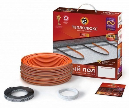 Кабель нагревательный Теплолюкс ProfiRoll 49,0 м/810 Вт