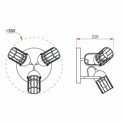 Спот Rivoli Anemon 5062-733 Б0047366