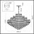 Подвесная люстра Odeon Light WAYTA 5073/25