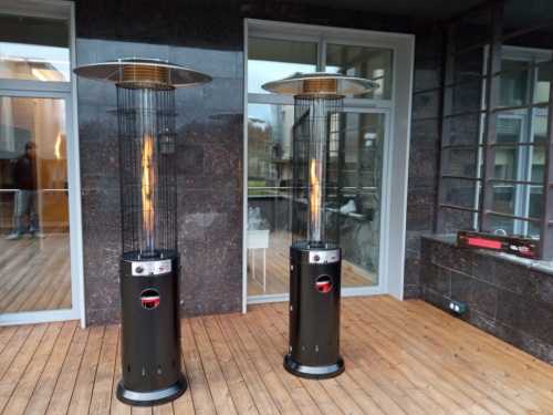 Уличный газовый обогреватель WWT 13D pro Black