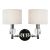 Бра iLamp Alexa W2404-2 Nickel