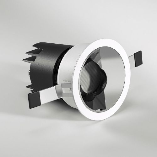 Встраиваемый светодиодный светильник Elektrostandard Inline 25090/LED 10W 3000K белый/хром a064612 Встраиваемый светодиодный светильник Elektrostandard Inline 25090/LED 10W 3000K белый/хром a064612