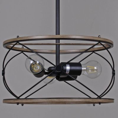 Подвесная люстра Illumico IL1008-3P-05 BK Wood