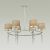 Подвесная люстра Lumion Neoclassi Santiago 4515/6 Подвесная люстра Lumion Neoclassi Santiago 4515/6