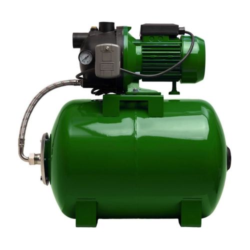 Насосная станция для воды Oasis S 60/37P-24 автоматическая, 24 литра, самовсасывающий насос, 750 Вт, 60 л/мин, напор 37 м, максимальная глубина всасывания 8 м