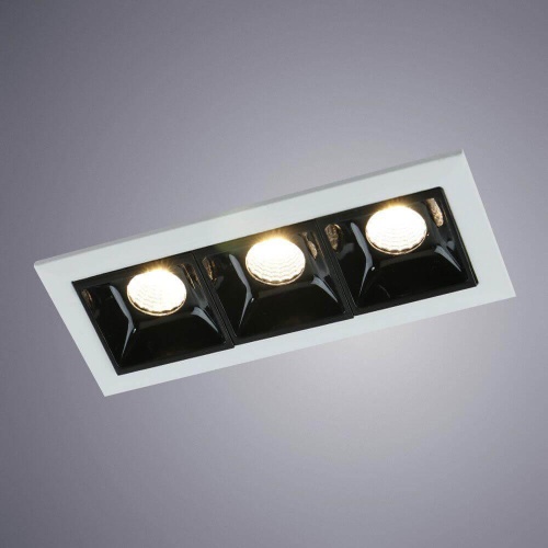 Встраиваемый светодиодный светильник Arte Lamp Grill A3153PL-3BK Встраиваемый светодиодный светильник Arte Lamp Grill A3153PL-3BK