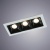 Встраиваемый светодиодный светильник Arte Lamp Grill A3153PL-3BK Встраиваемый светодиодный светильник Arte Lamp Grill A3153PL-3BK