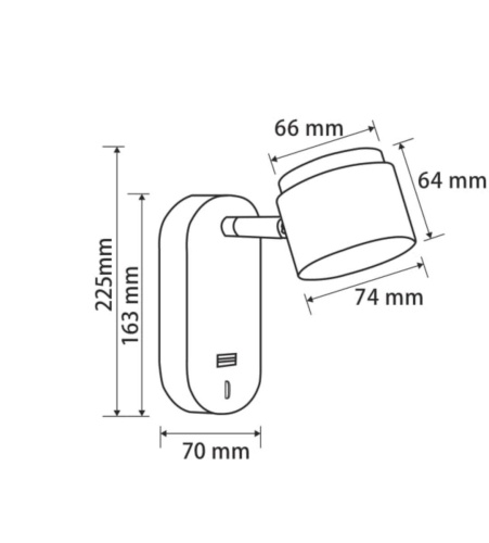 Светодиодный спот Freya PointFour FR10004WL-L4W