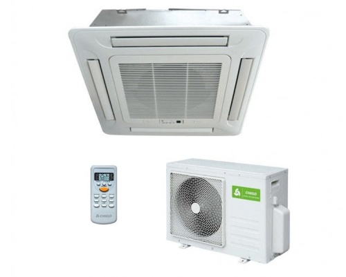 Кассетный кондиционер Chigo CCB-12HMR1/COU-12HR1 Кассетный кондиционер Chigo CCB-12HMR1/COU-12HR1