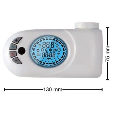 Lazzarini E-Catania 500W белый прямой