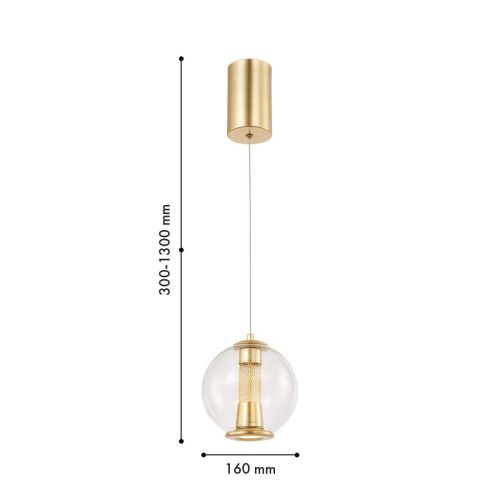 Подвесной светодиодный светильник Favourite Boble 4551-1P