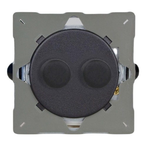 Диммер поворотный Varilight двойной Matt Black Z1EGTP2Y.MB