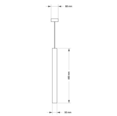 Подвесной светодиодный светильник Kutek Mood Desio DES-ZW-1 (Z)