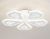 Потолочная светодиодная люстра Ambrella light Acrylica Original FA4030