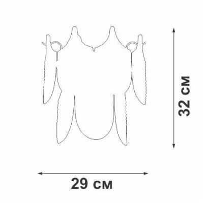 Бра Vitaluce V5813-8/1A