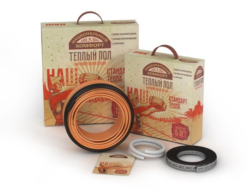 Теплый пол Национальный комфорт БНК-1440 нагревательный кабель в стяжку