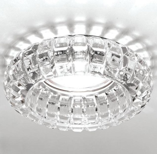 Встраиваемый светильник Ambrella light Crystal D4141 CL/CH