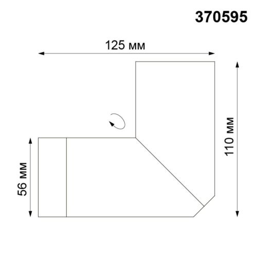 Спот Novotech Over Elite 370595 Спот Novotech Over Elite 370595