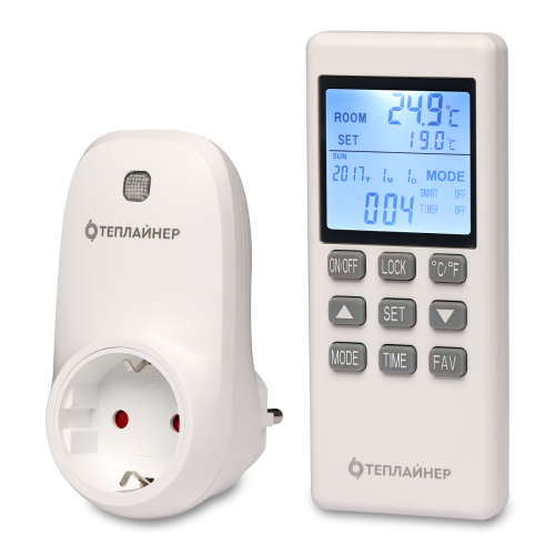Терморегулятор Теплайнер ТР-220 с пультом ДУ