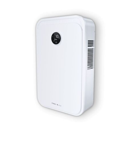 Приточно-вытяжная вентиляционная установка с рекуператором Funai FUJI ERW-150X.P с подогревом, с увлажнителем воздуха, датчик VOC, НЕРА фильтр Н12, ионизация, Wi-Fi, Алиса