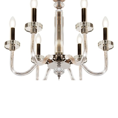 Подвесная люстра iLamp Vibe P9474-6 Nickel