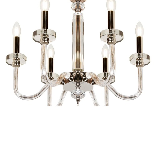 Подвесная люстра iLamp Vibe P9474-6 Nickel