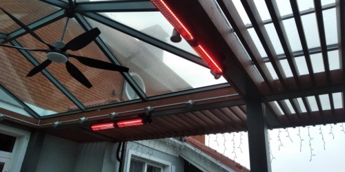 Уличный электрический обогреватель WWT ELCON RCH-4000/12