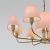 Подвесная люстра Eurosvet Milos 60154 латунь Подвесная люстра Eurosvet Milos 60154 латунь