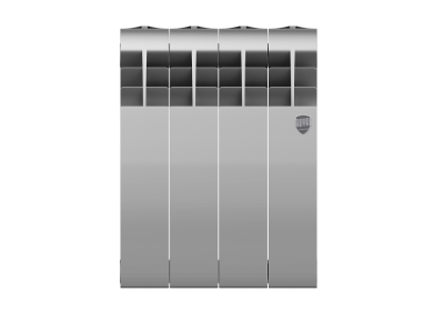 Радиатор Royal Thermo BiLiner 350 /Silver Satin - 4 секц.