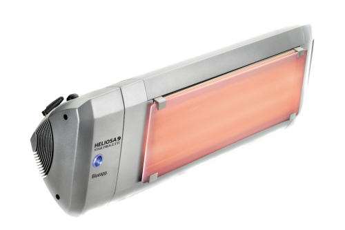 ИК-обогреватель HELIOSA 9.3 (2000Вт) серый (стекло, пульт, bluetooth)