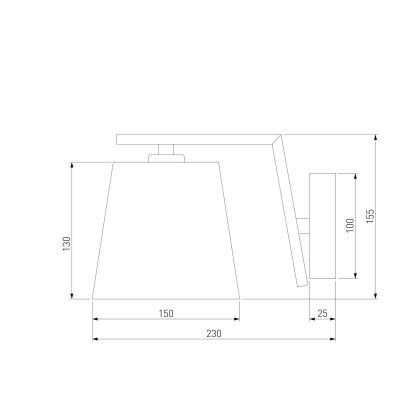 Бра Eurosvet Ozark 60149/1