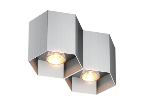 Потолочный светильник Zumaline Polygon cl2 20036-AL