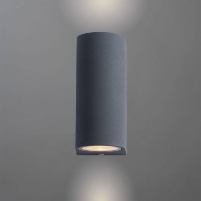 Уличный настенный светильник Arte Lamp A3102AL-2GY