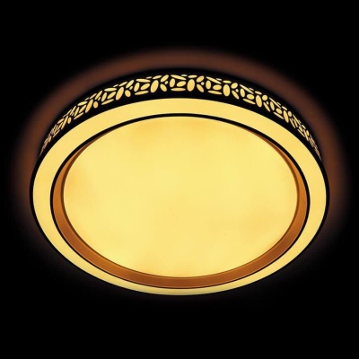 Потолочный светодиодный светильник Ambrella light Orbital Design F211 WH 208W D870