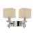 Бра Lumien Hall Вивьен LH1038/2W-CR Бра Lumien Hall Вивьен LH1038/2W-CR