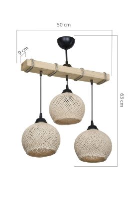 Подвесная люстра Toplight Lydia TL1614L-03WW